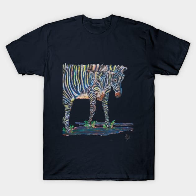 Zebras on the Wild side T-Shirt by Megan's Things